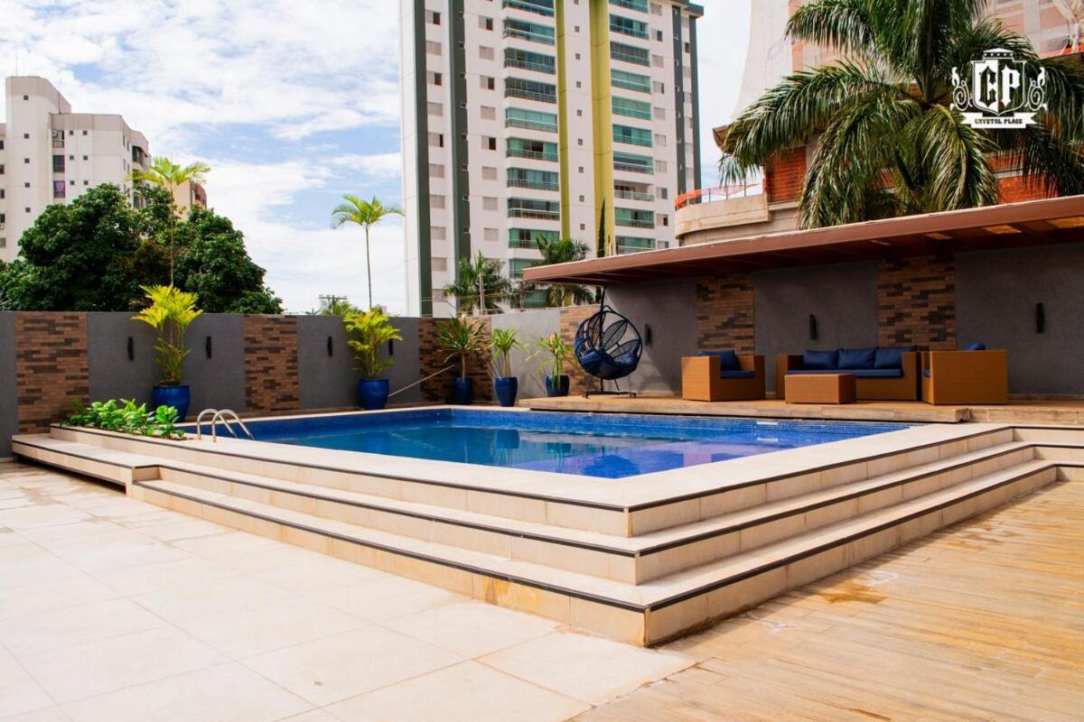 Elegancia & Conforto Flat Mobiliado Goiania Exterior photo